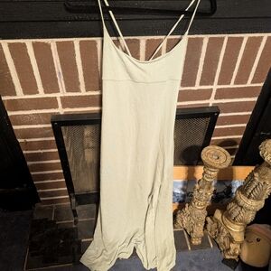 Wilfred Sage Green Midi Dress